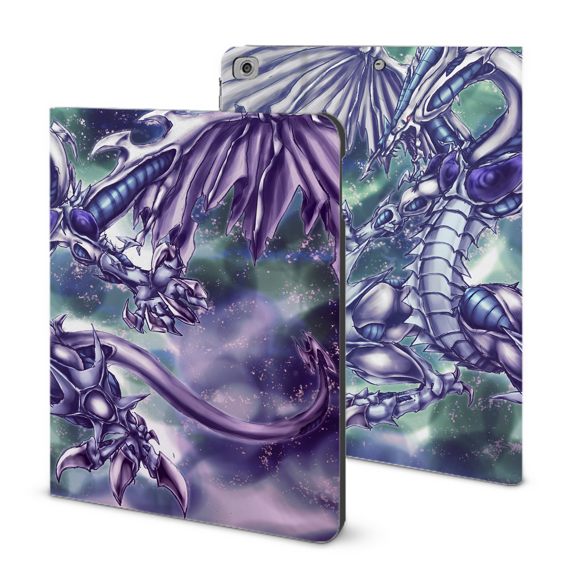 （画像用） 遊☆戯☆王 Yu-Gi-Oh! IPad ケース ブック型 PUレザー TPU 耐衝撃 軽量 薄型 ペン収納なし 全面保護 IPad 各モデル対応